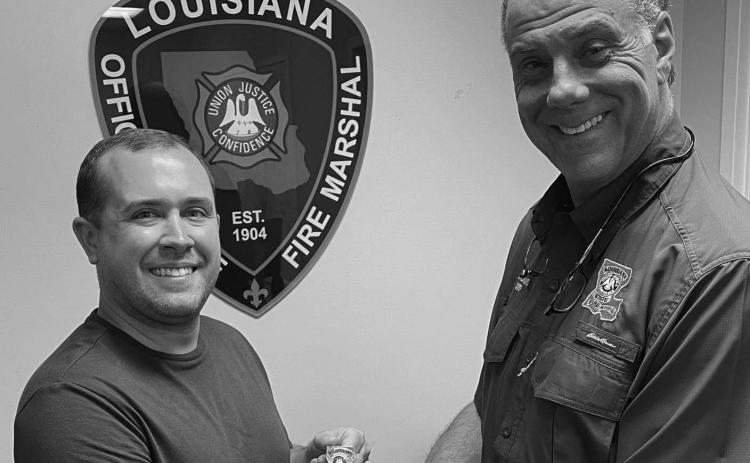 Lt. Adam Wilson promoted to field supervisor over several parishes including Catahoula