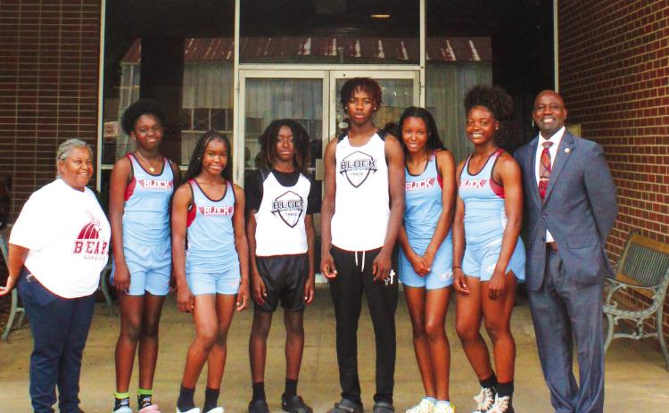 Block High School track team finishes season with state